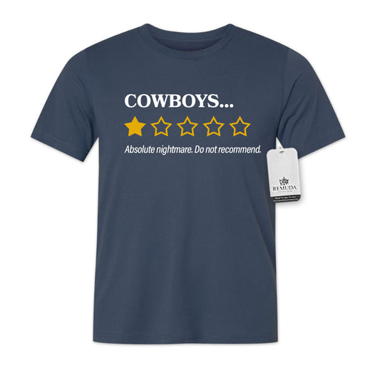 Star Ratings - Adult Unisex Western Tee T-Shirt