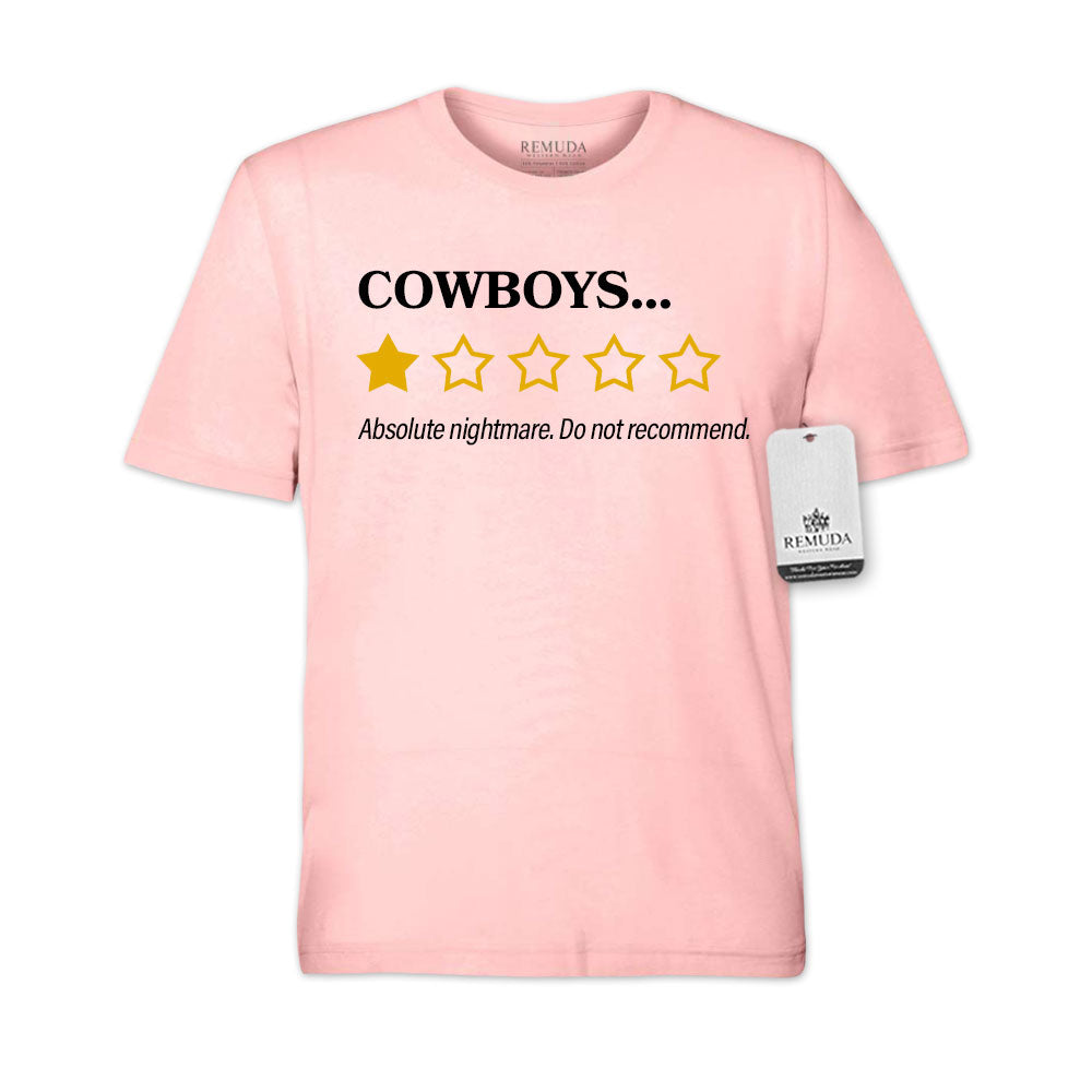 Star Ratings - Adult Unisex Western Tee T-Shirt