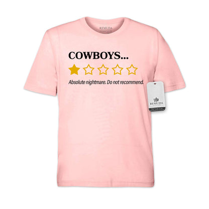Star Ratings - Adult Unisex Western Tee T-Shirt
