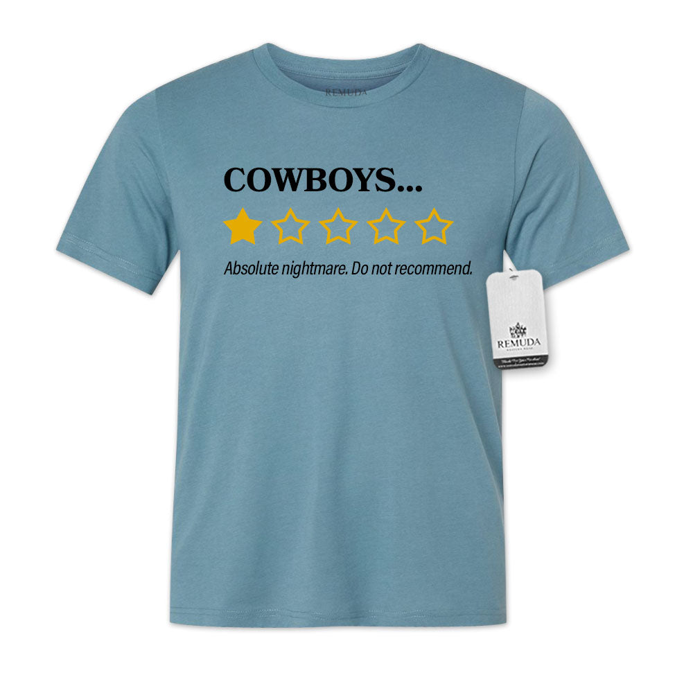 Star Ratings - Adult Unisex Western Tee T-Shirt