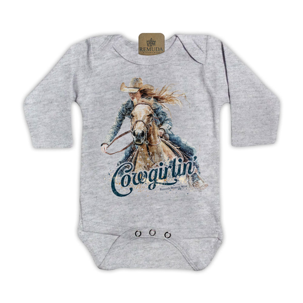 Cowgirlin' - Infant Western One Piece Romper