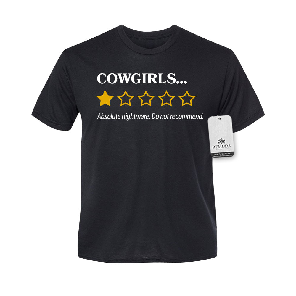 Star Ratings - Adult Unisex Western Tee T-Shirt