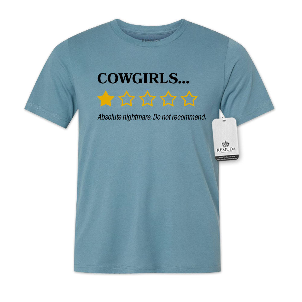 Star Ratings - Adult Unisex Western Tee T-Shirt