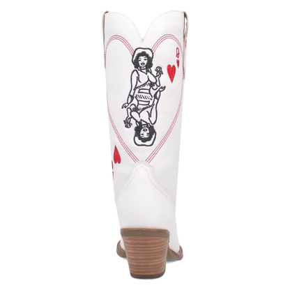 Dingo Queen A Hearts - Women's Leather Cowgirl Boots