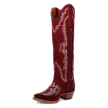 Dan Post Marlowe - Women's Suede Leather Cowboy Boots