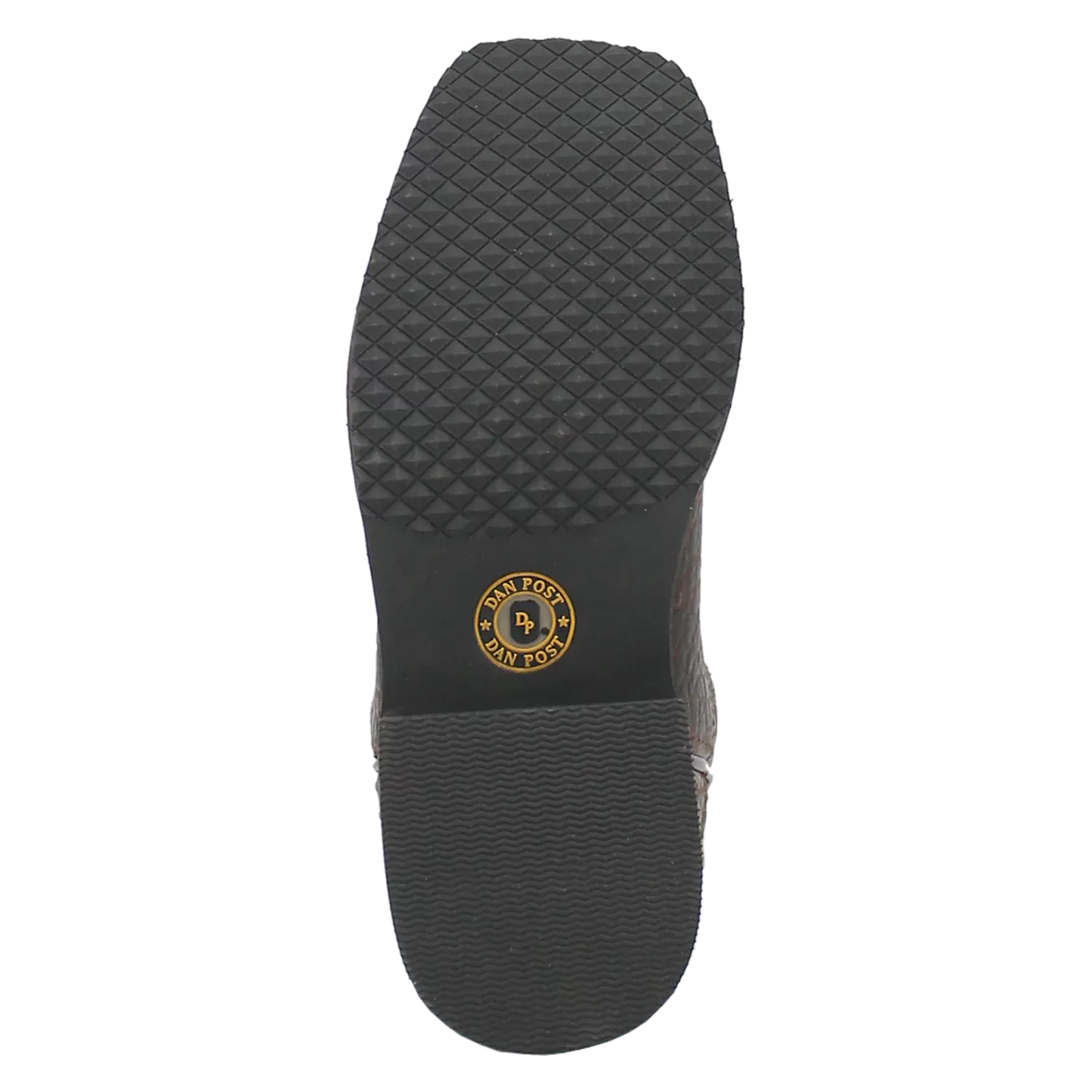 Dan Post Creek (Dark Navy/Brown) - Little Kid's/Big Kid's Leather Cowboy Boots