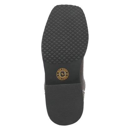 Dan Post Creek (Dark Navy/Brown) - Little Kid's/Big Kid's Leather Cowboy Boots