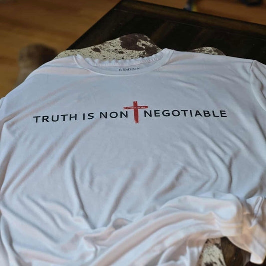 Truth Is Non-Negotiable - Youth Tee T-Shirt - Sale Profits Go to Turning Point USA