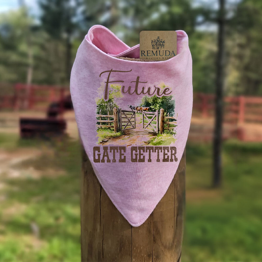 Future Gate Getter Infant Bandana Style Western Bib