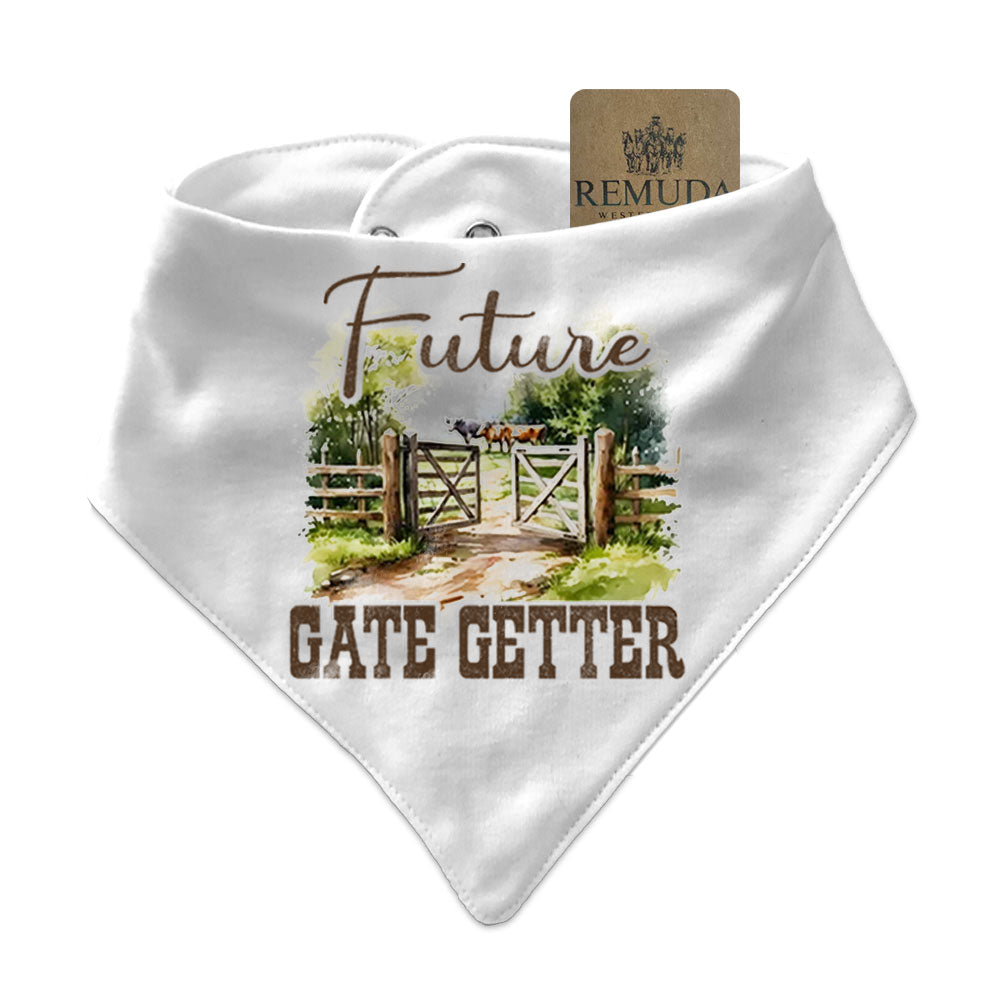 Future Gate Getter Infant Bandana Style Western Bib