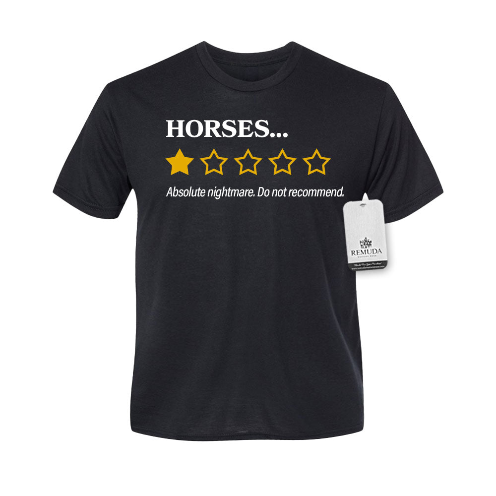 Star Ratings - Adult Unisex Western Tee T-Shirt