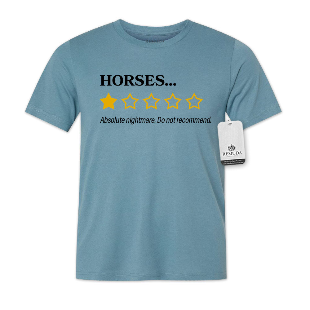 Star Ratings - Adult Unisex Western Tee T-Shirt