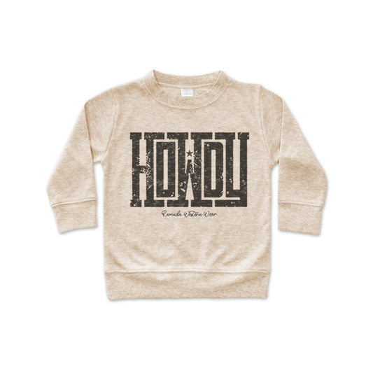 HOWDY Western Infant Pullover