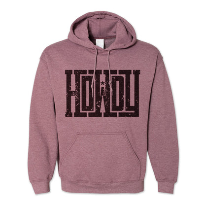 HOWDY Adult Unisex Western Pullover Hoodie