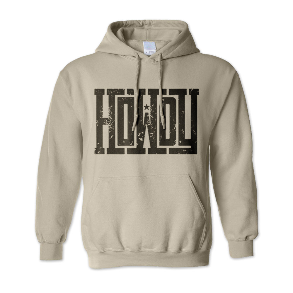 Howdy - Adult Unisex Western Pullover Hoodie