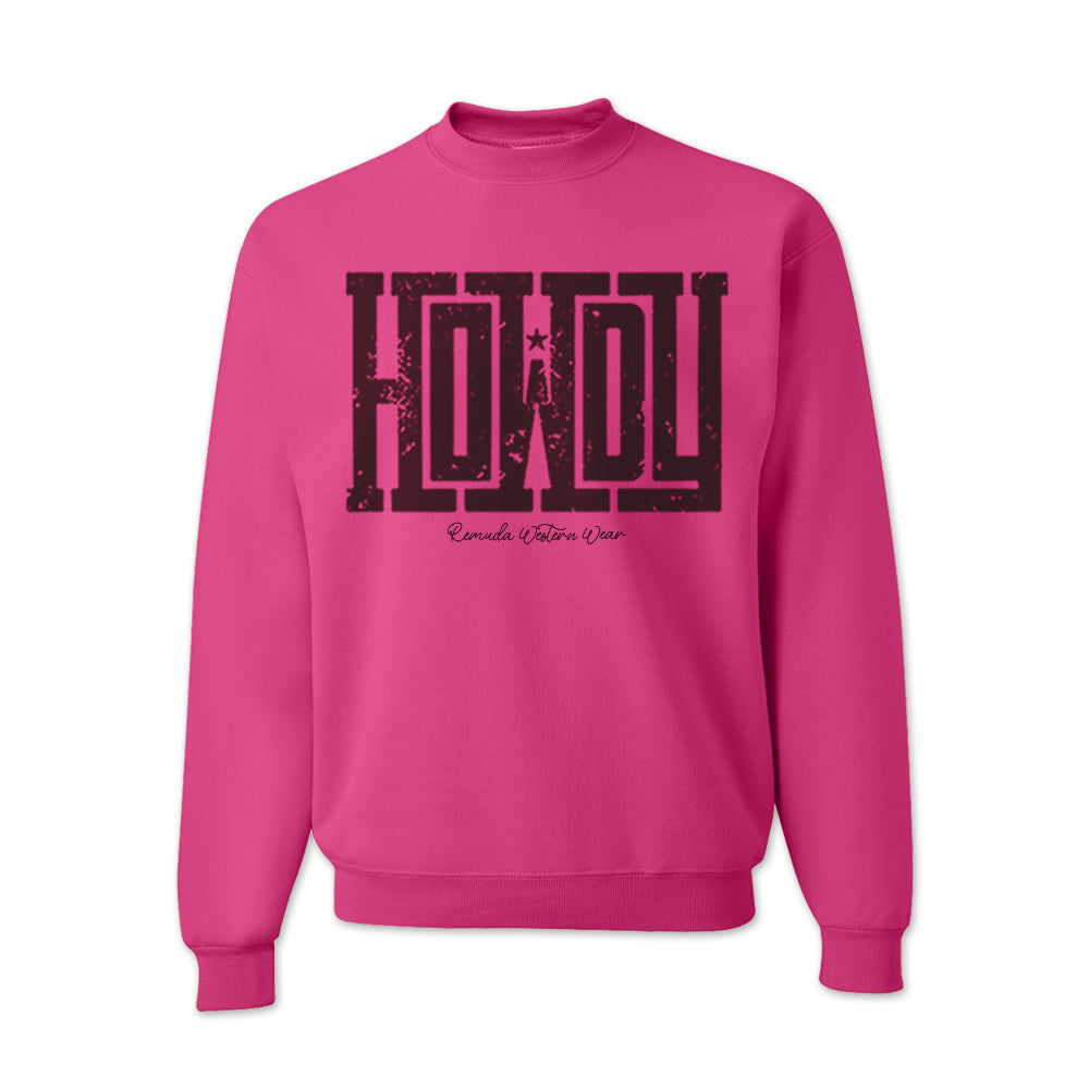 Howdy - Western Adult Unisex Sweatshirt