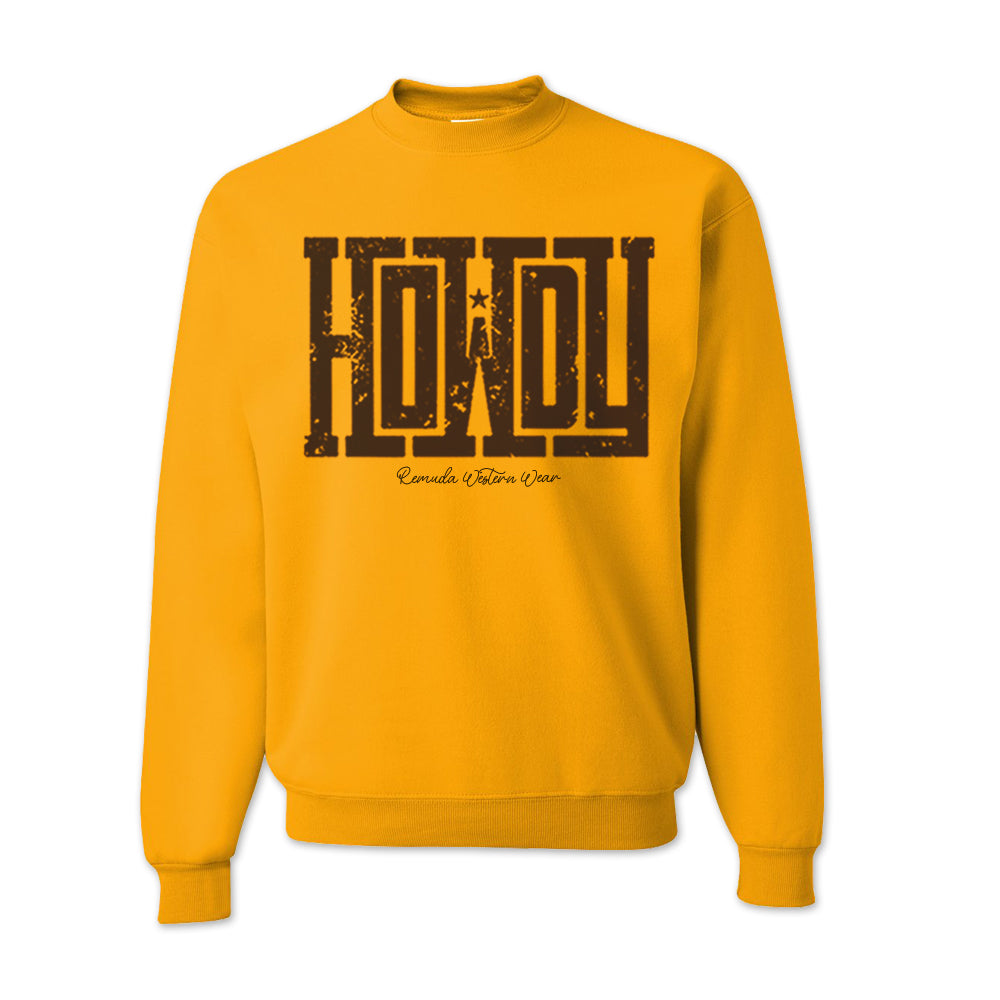 Howdy - Western Adult Unisex Sweatshirt