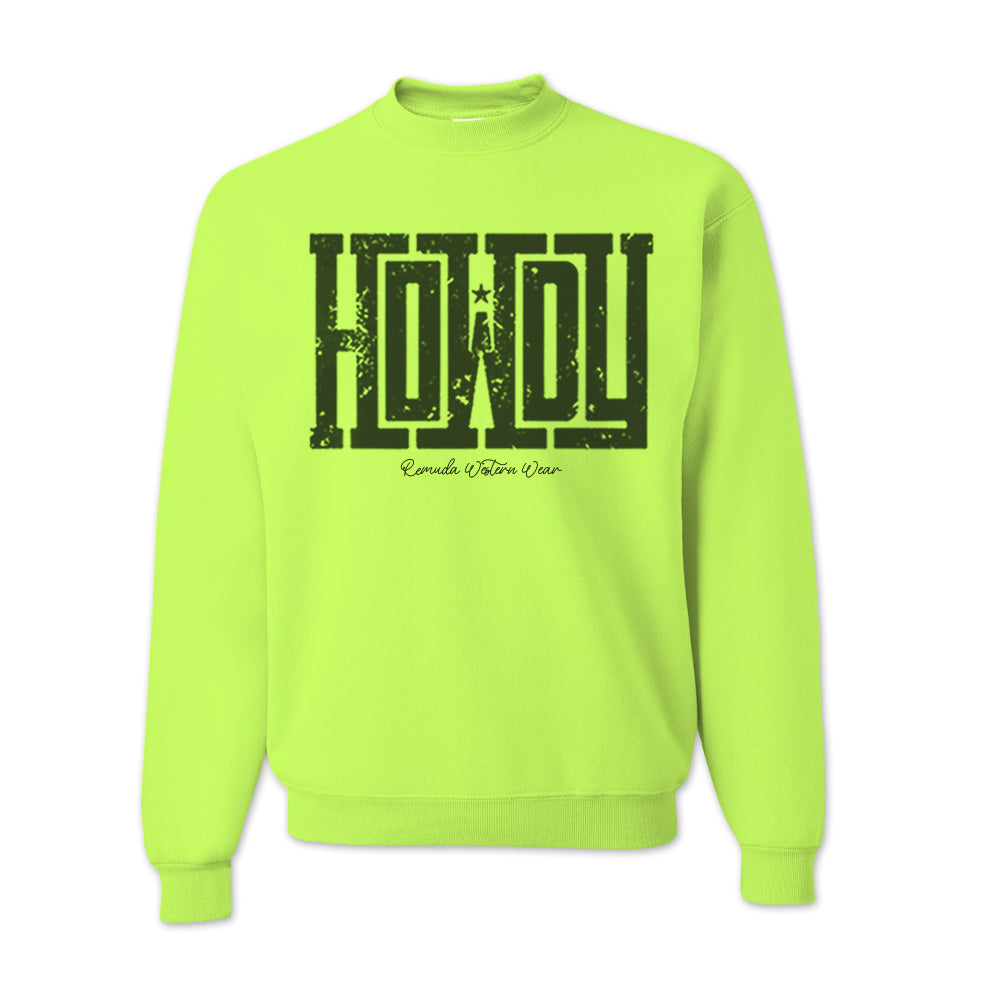 Howdy - Western Adult Unisex Sweatshirt