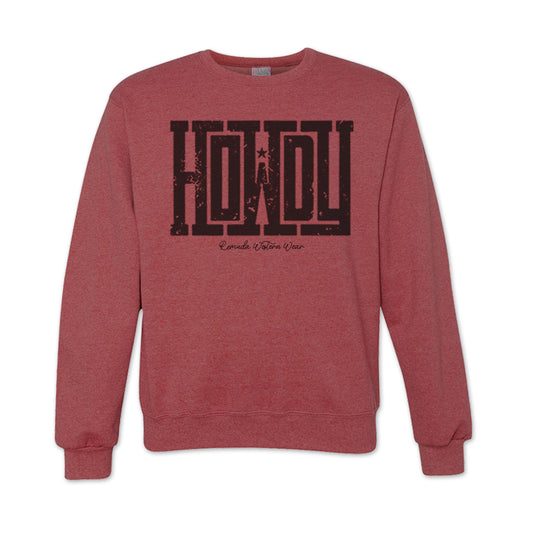 Howdy - Western Adult Unisex Sweatshirt