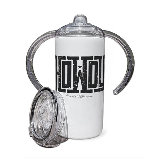 Say 'Howdy' to mess-free drinks with our western infant/toddler western sippy cup tumbler. Keep your cowgirls and cowboys hydrated in a cool and stylish way!