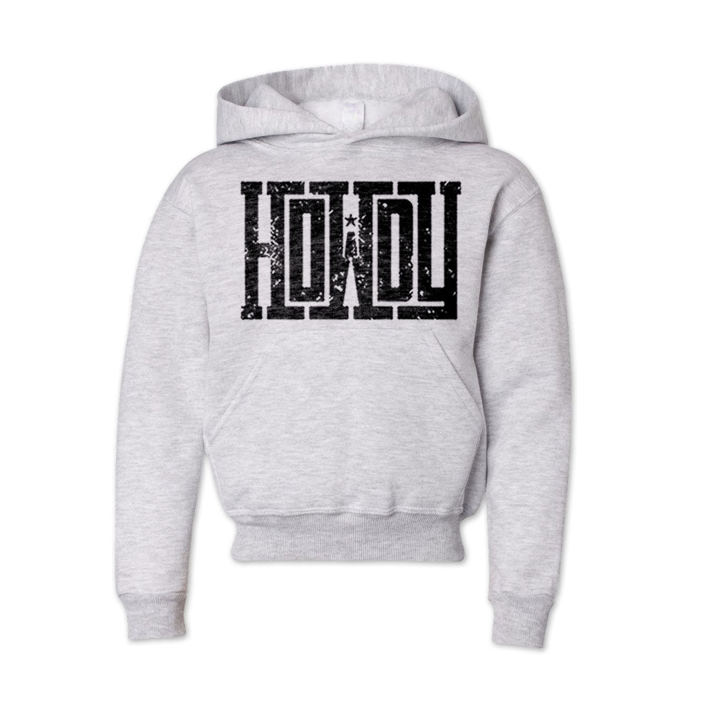 Howdy - Youth Western Pullover Hoodie