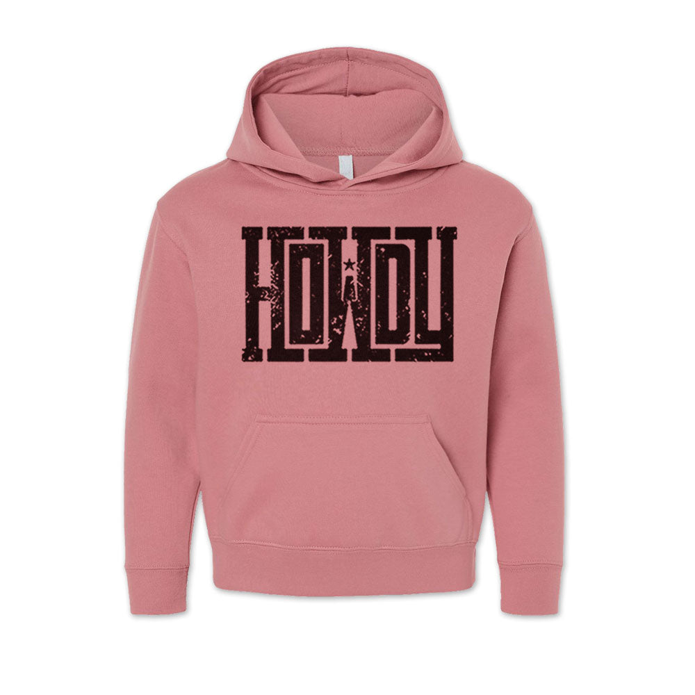 Howdy - Youth Western Pullover Hoodie