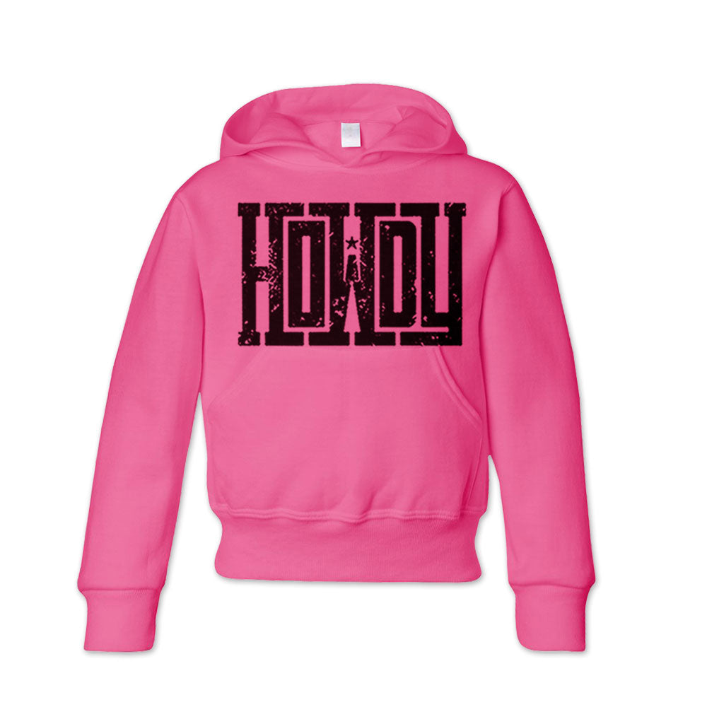 Howdy - Youth Western Pullover Hoodie