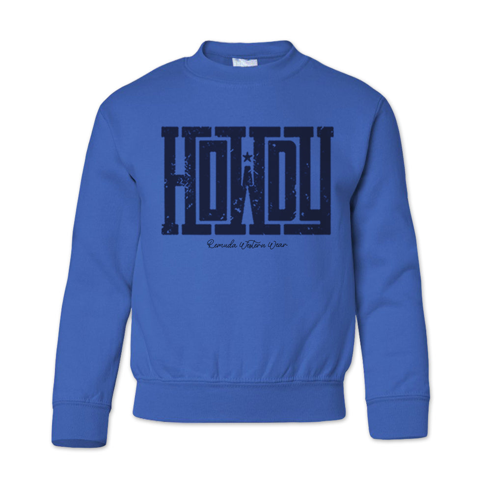 Howdy - Western Youth Sweatshirt