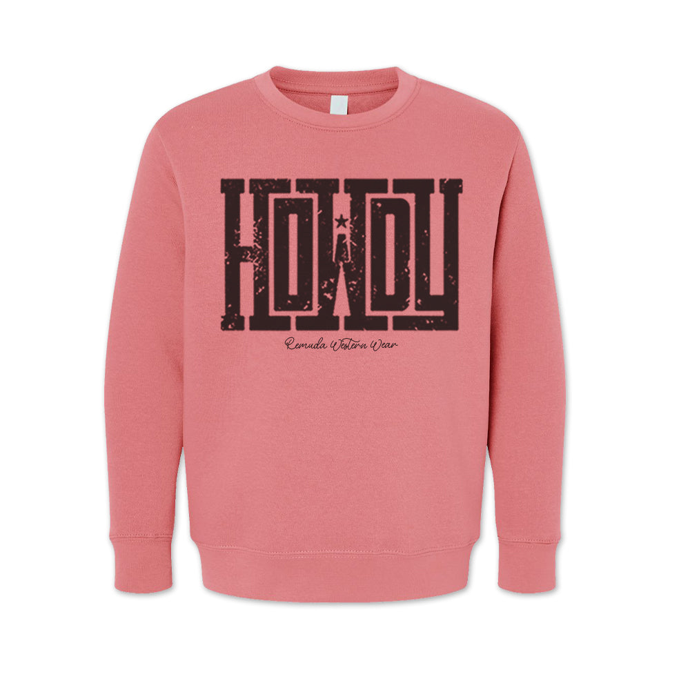 Howdy - Western Youth Sweatshirt