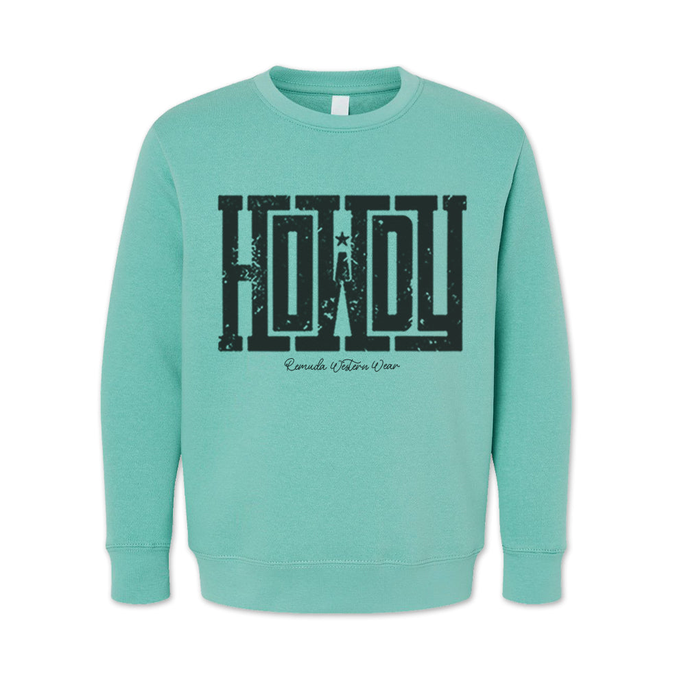 Howdy - Western Youth Sweatshirt