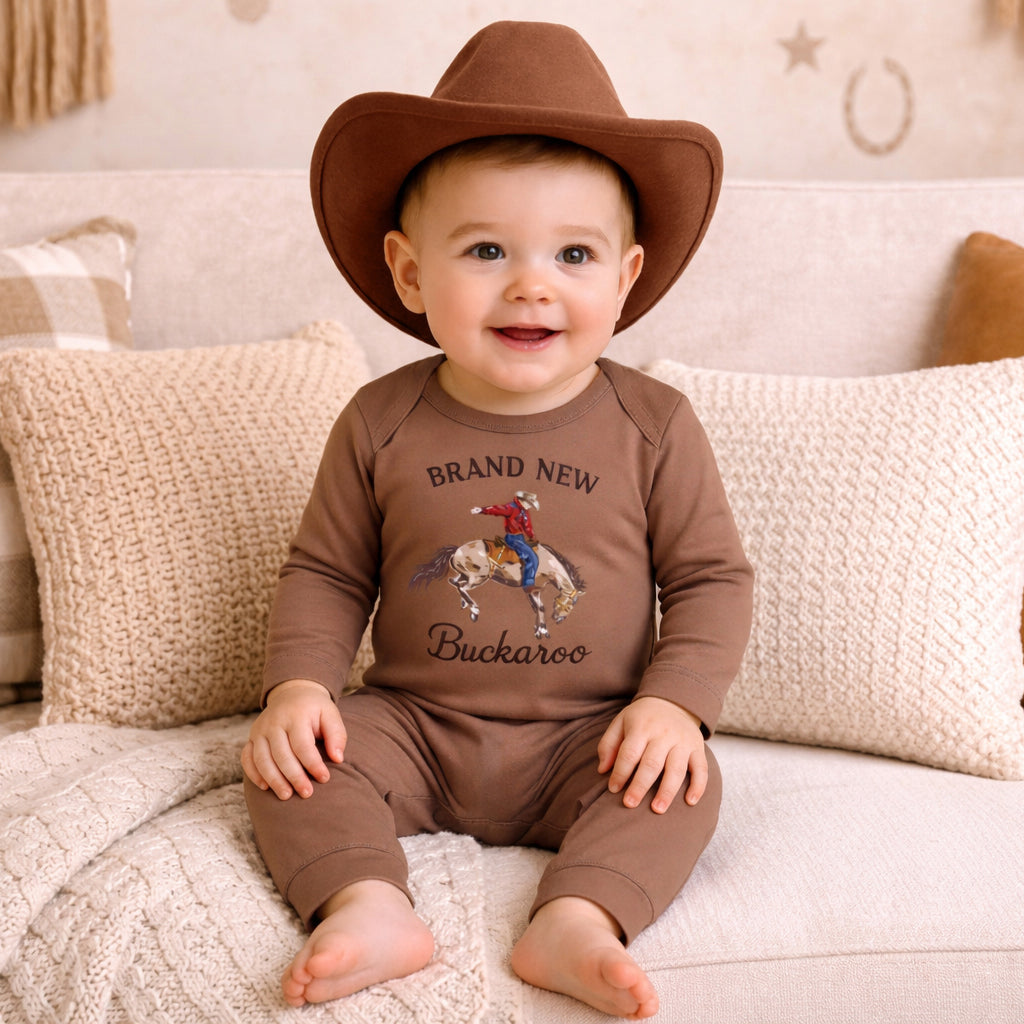 Brand New Buckaroo Cotton Western Romper