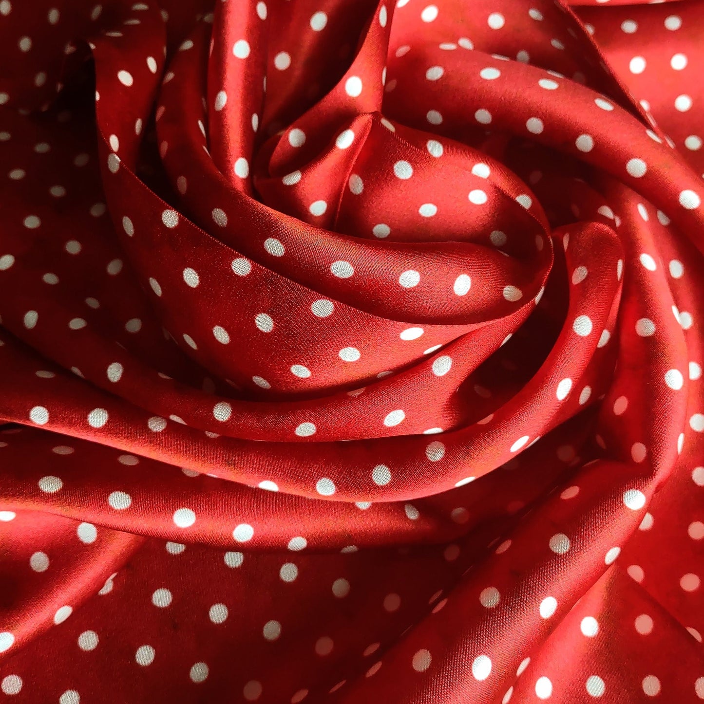 Wild Rag 100% SILK Grunge Polka Dot Blue, Black, or Red Cowboy Neck Scarf Bandanna by Double B Wild Rags