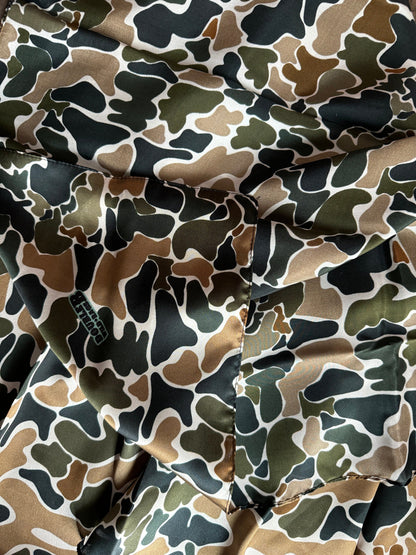 100% Silk Wild Rag Duck Camouflage Browns and Greens by Double B Wild Rags