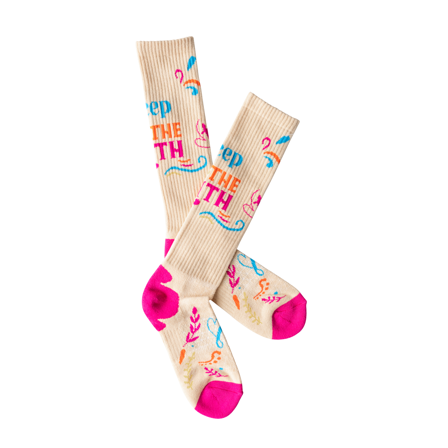 Keep The Faith Performance Boot Socks