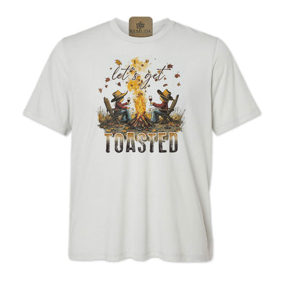 Let's Get Toasted - Adult Unisex Fall Camping Tee T-Shirt