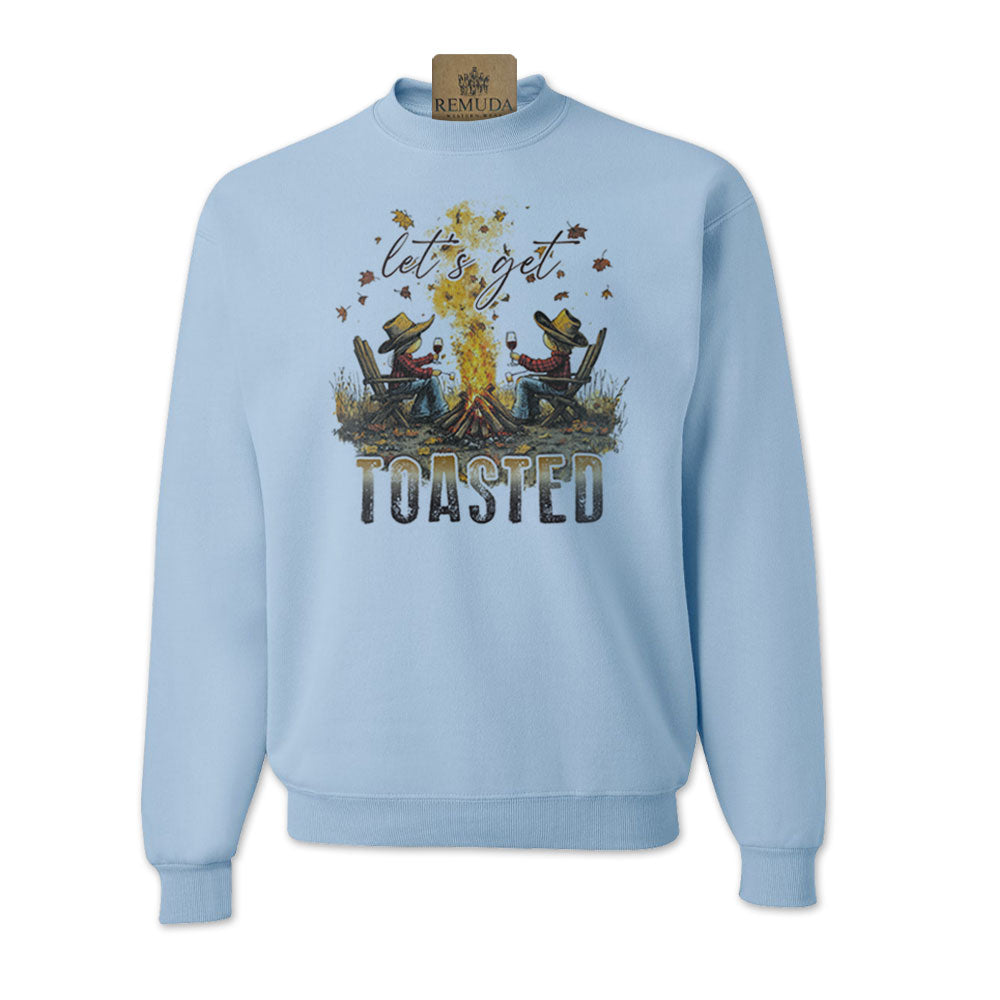 Let's Get Toasted - Fall Camping Adult Unisex Sweatshirt