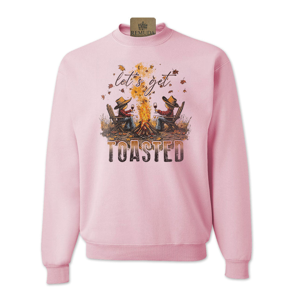 Let's Get Toasted - Fall Camping Adult Unisex Sweatshirt