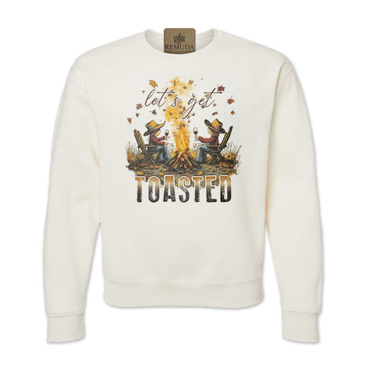 Let's Get Toasted - Fall Camping Adult Unisex Sweatshirt