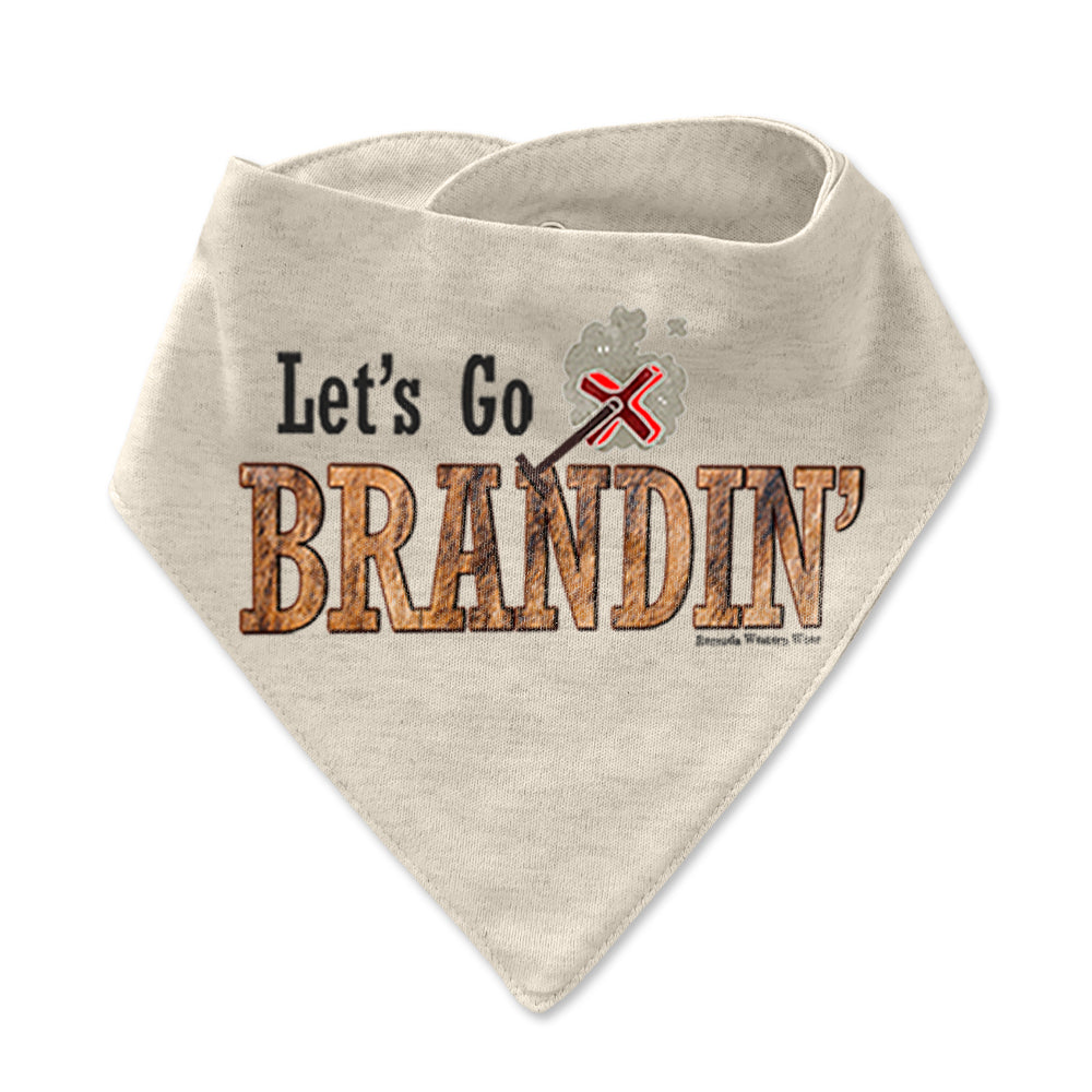 LET'S GO BRANDIN' Infant Bandana Style Western Bib