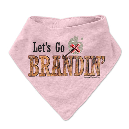 LET'S GO BRANDIN' Infant Bandana Style Western Bib