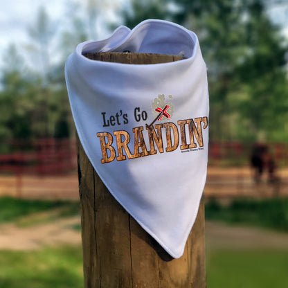 LET'S GO BRANDIN' Infant Bandana Style Western Bib