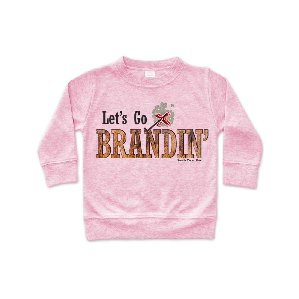 A charming Western-style cotton candy pink colored infant pullover shirt featuring the word 'Howdy' on the front. Perfect for your little cowboy's or cowgirl's wardrobe.