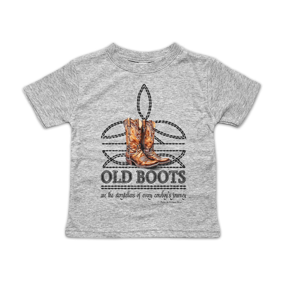 OLD BOOTS Cowboy Boot Stitch Infant Western Tee