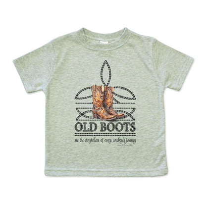 OLD BOOTS Cowboy Boot Stitch Infant Western Tee