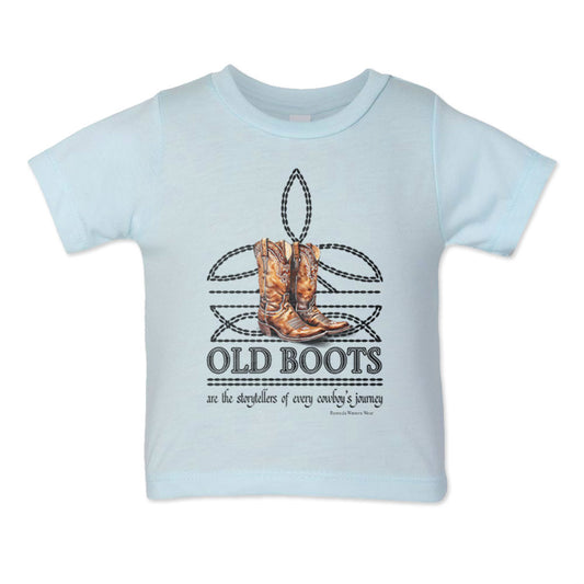 OLD BOOTS Cowboy Boot Stitch Infant Western Tee