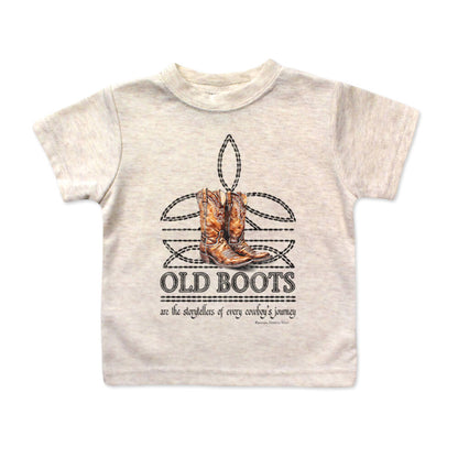 OLD BOOTS Cowboy Boot Stitch Infant Western Tee