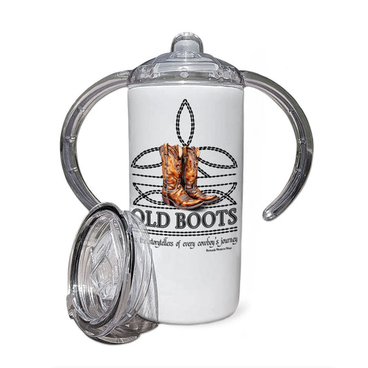 OLD BOOTS - Infant & Toddler Boot Stitch Sippy Cup