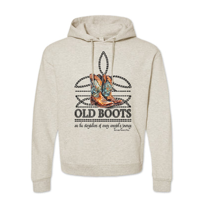 Old Boots - Adult Women's Western Pullover Hoodie