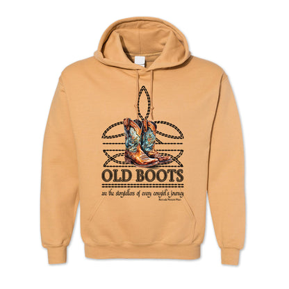 Old Boots - Adult Women's Western Pullover Hoodie