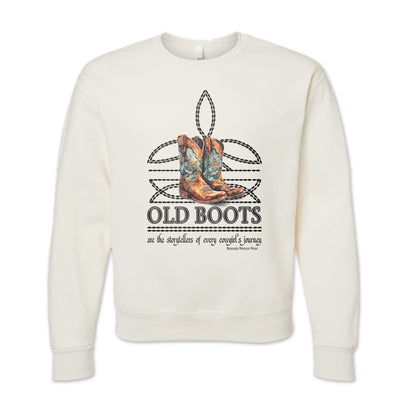 OLD BOOTS Boot Stitch Womens Adult Unisex Western Sweatshirt